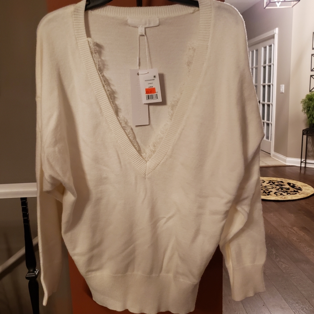 Men's Cream Sweater
